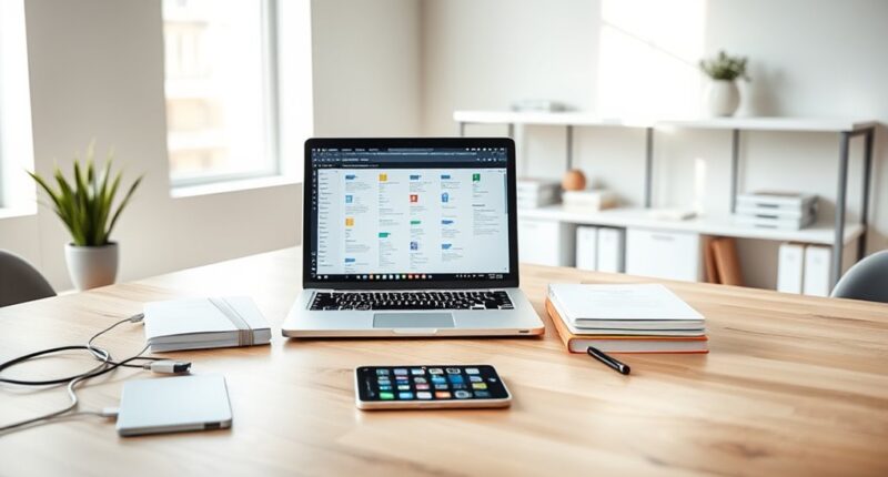 streamline email and files