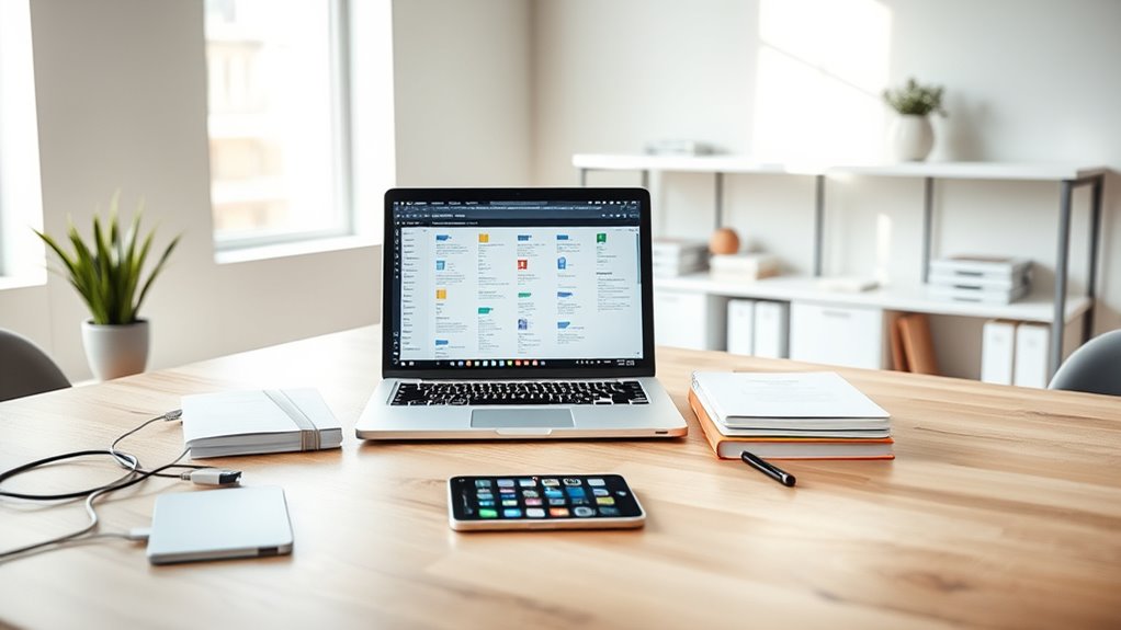 streamline email and files