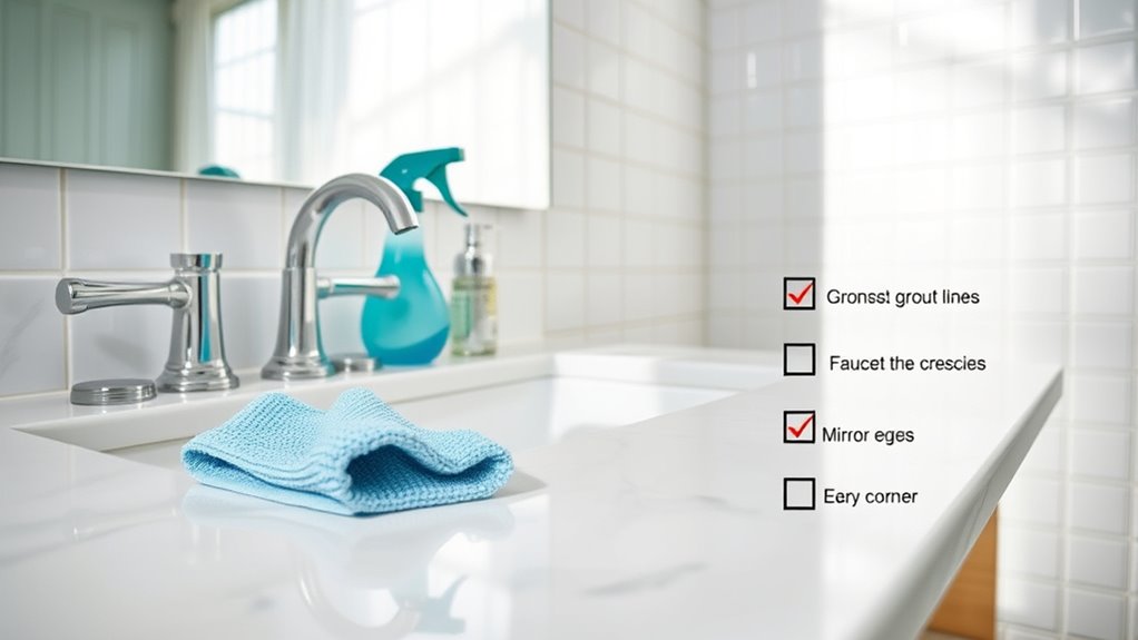 thorough mold and appliance cleaning