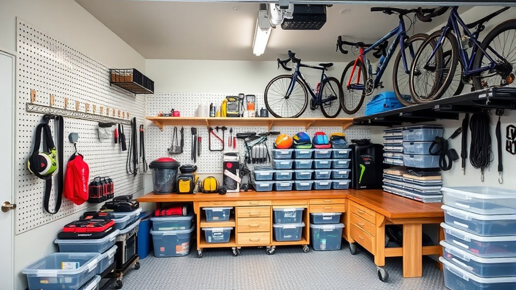vertical garage storage solutions