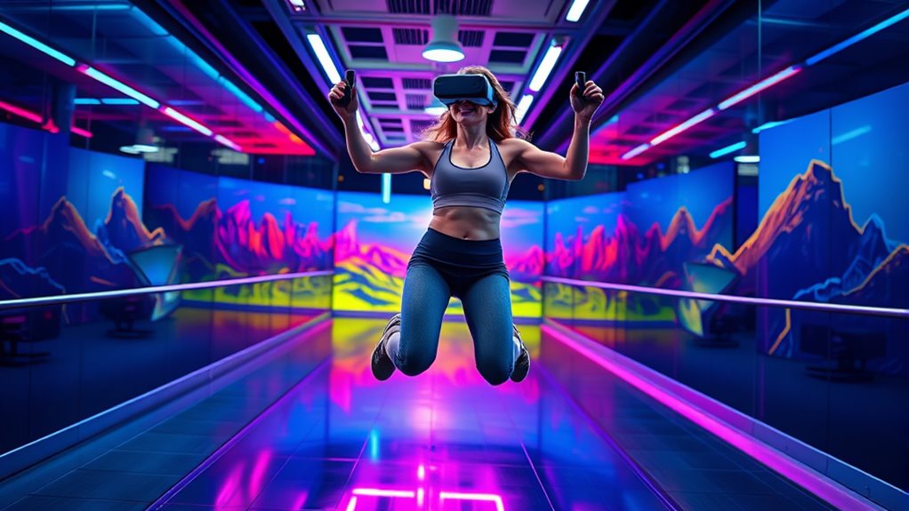 virtual reality fitness workouts