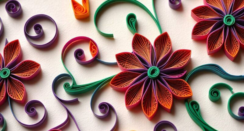 artistic paper coil creations