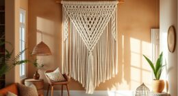 boho macram wall decor