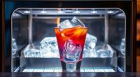 clear ice enhances drinks