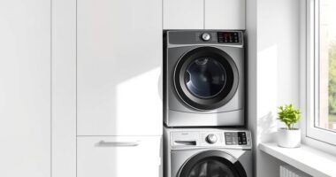 compact wall mounted laundry