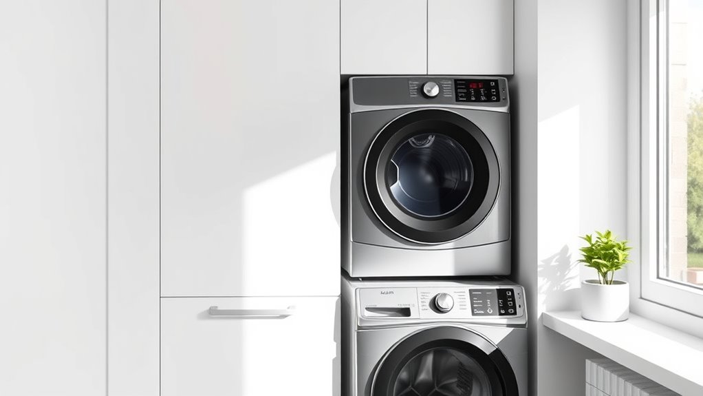 compact wall mounted laundry