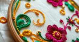 contemporary embroidery pattern revival