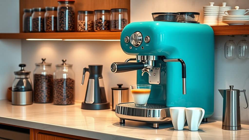create personalized coffee station