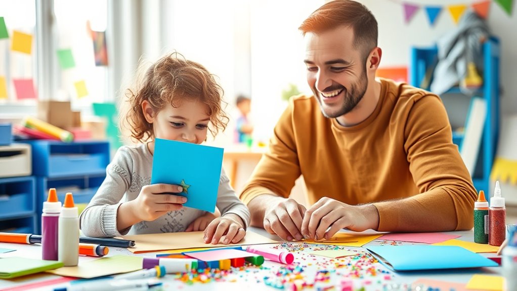 creative bonding through crafting
