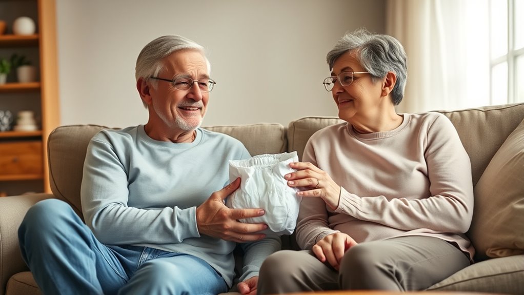 discussing adult incontinence openly