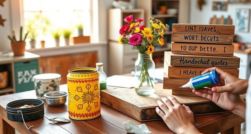 diy upcycled home decor