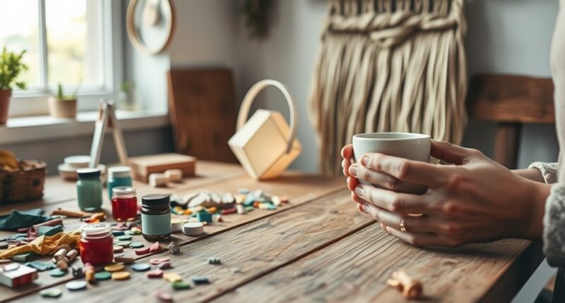 easy craft projects for adults