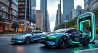 electric and hydrogen vehicles