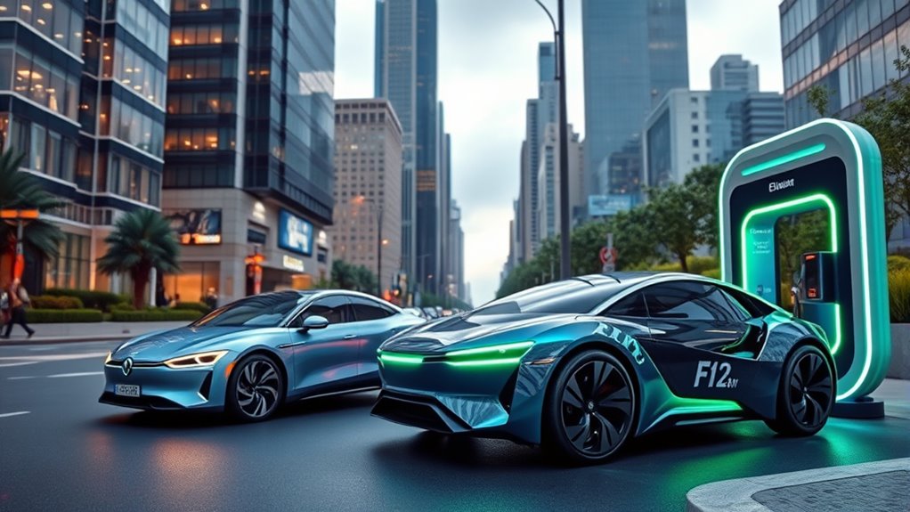 electric and hydrogen vehicles