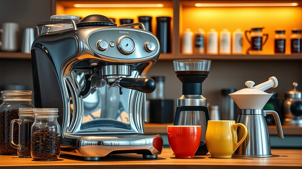 home coffee bar setup