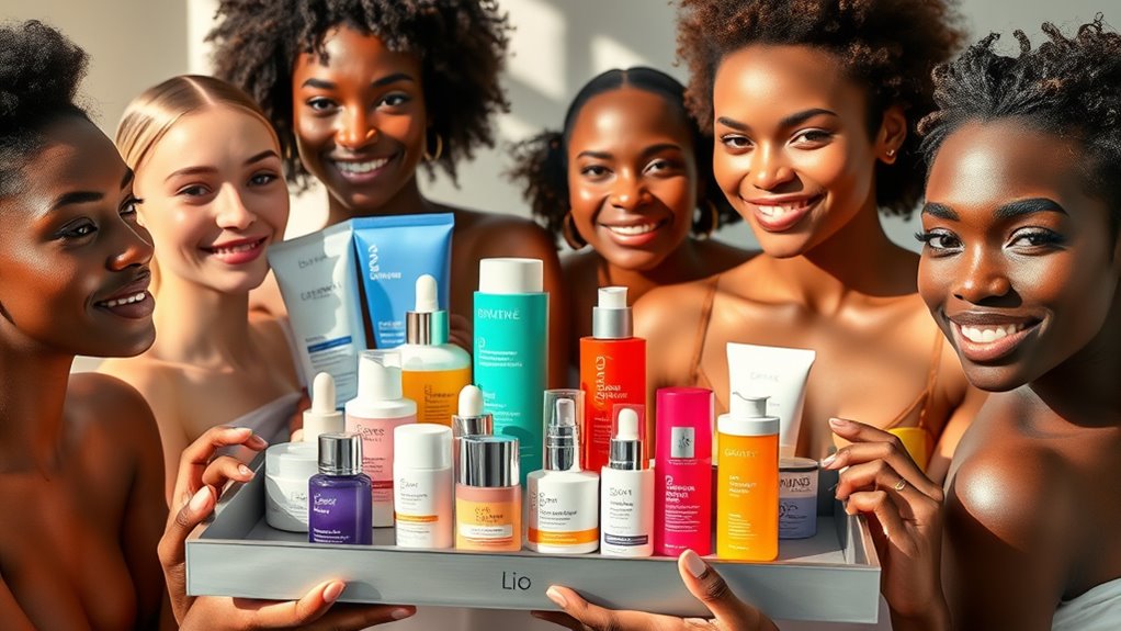 inclusive diverse personalized skincare