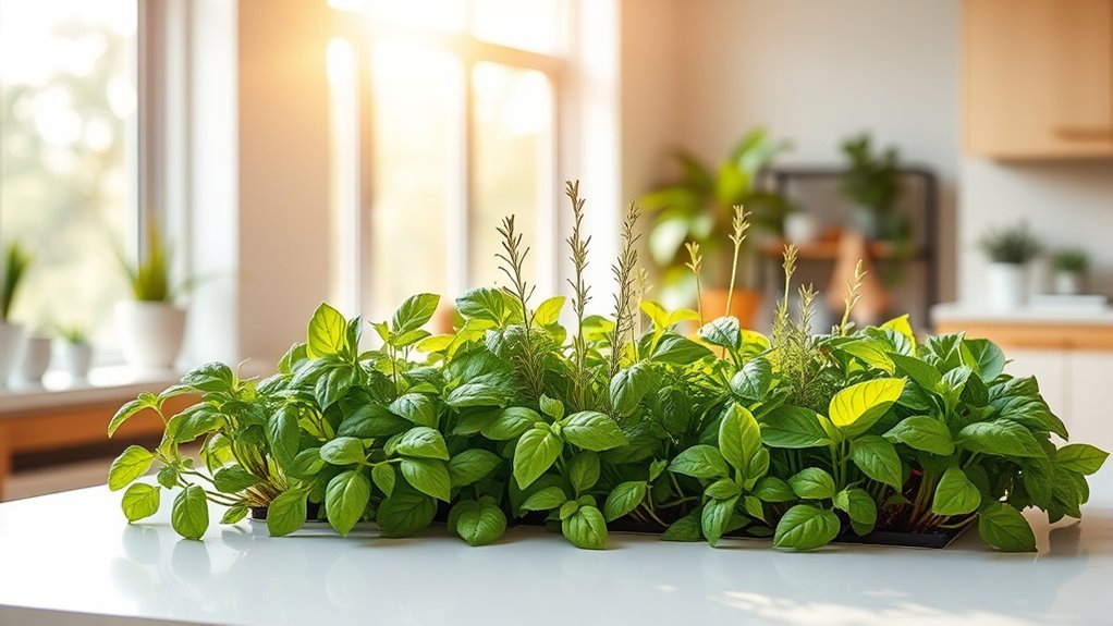 indoor gardening with proper lighting