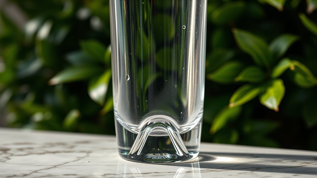 luxury bottled water branding