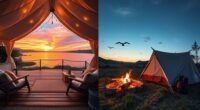 luxury outdoor accommodation options