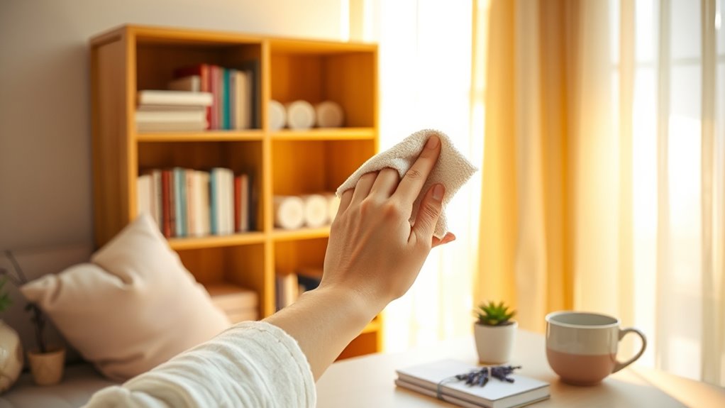 mindful cleaning promotes well being