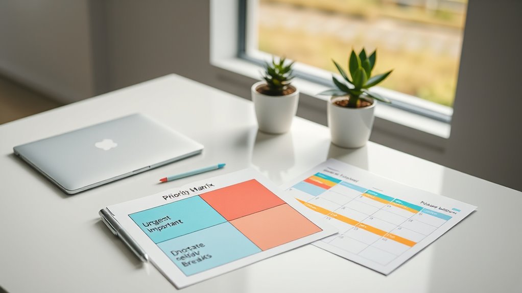 organized scheduling reduces stress