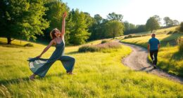 outdoor low impact exercises