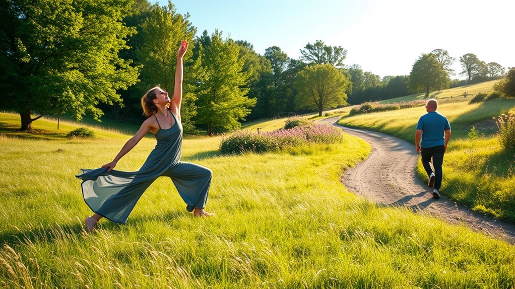 outdoor low impact exercises