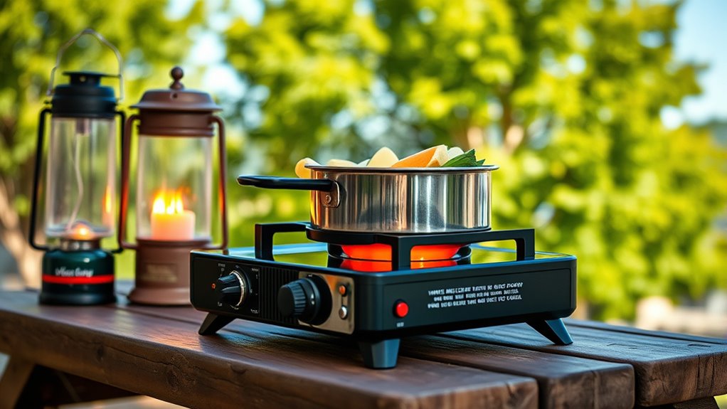 portable stove versatility