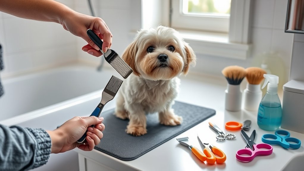 safe at home pet grooming