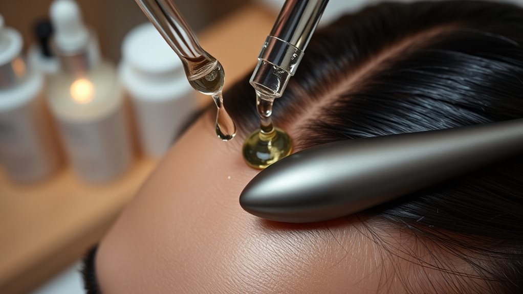 scalp serums and treatments