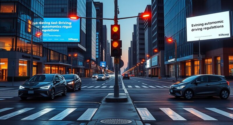 self driving vehicle regulations 2025