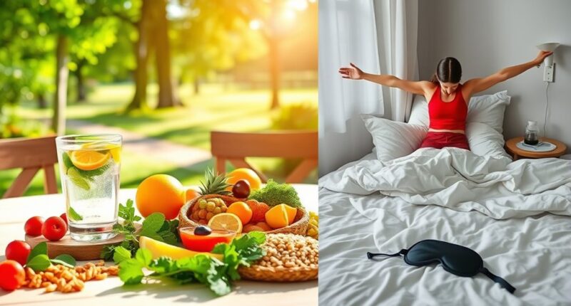 sleep diet exercise resilience