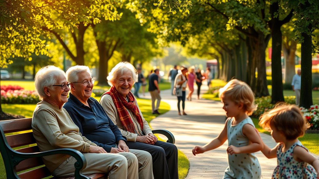social bonds promote healthy aging