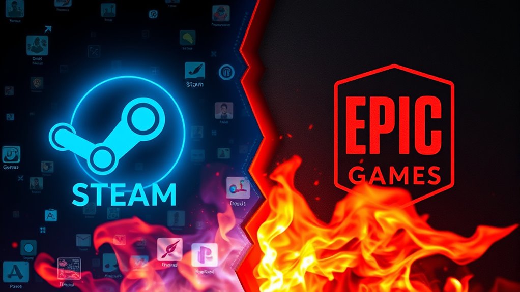 steam s extensive library dominates