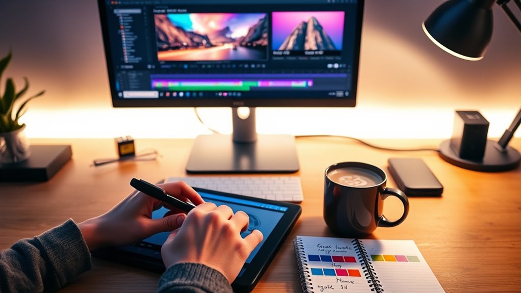 step by step editing workflow