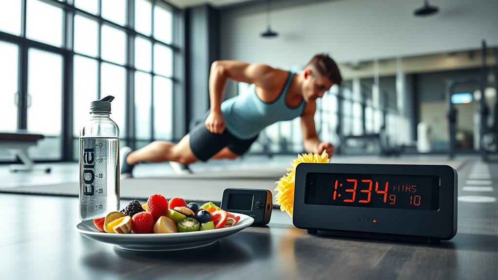 timing workouts with meals