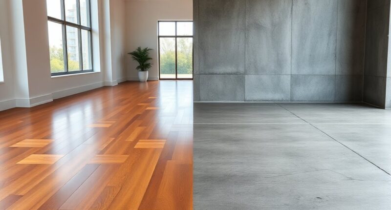 variety of strong flooring