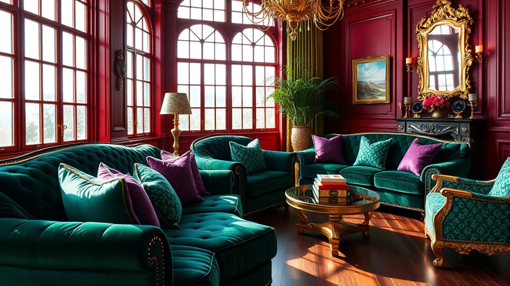 vibrant balanced color pairing