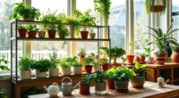 year round indoor herb gardening