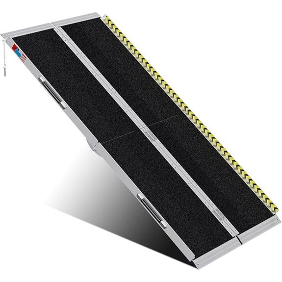 6 foot aluminum ramp
