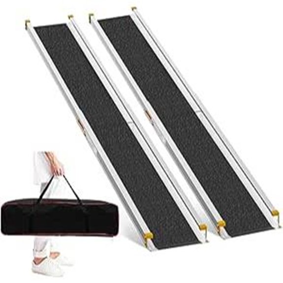 adjustable aluminum wheelchair ramps