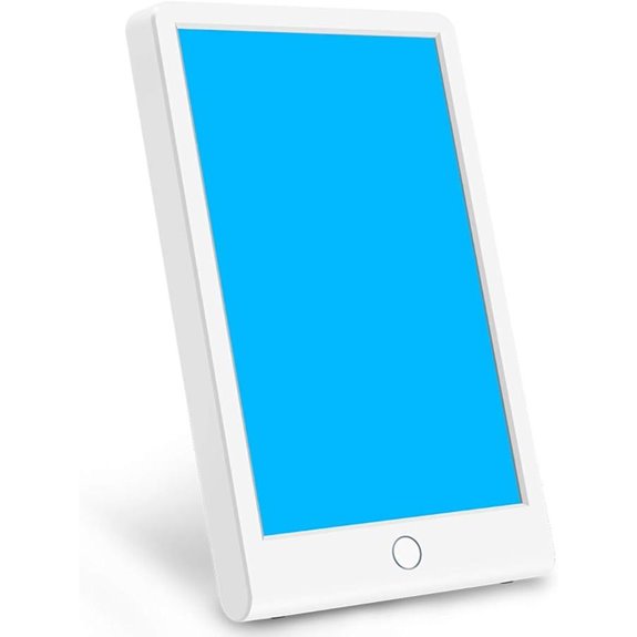 Light Therapy Lamp with Adjustable Blue Light