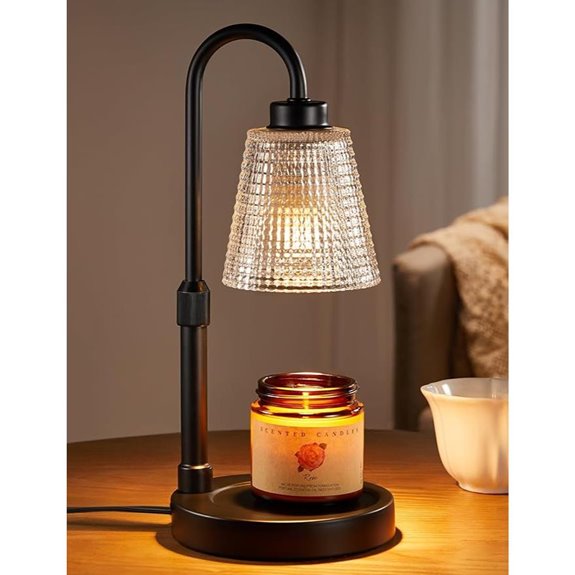 Innqoo Candle Warmer Lamp with Timer and Dimmable Feature
