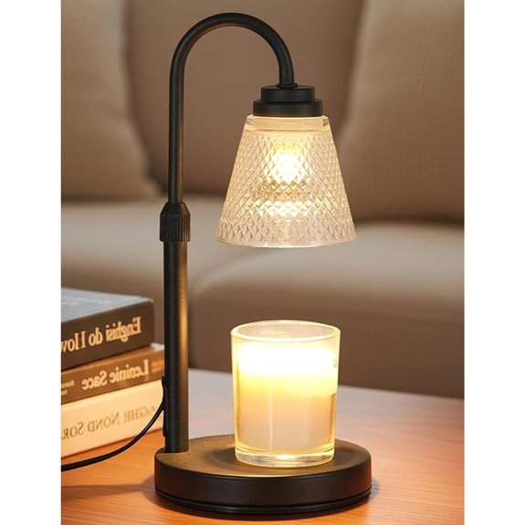 Candle Warmer Lamp with Timer and Dimmer