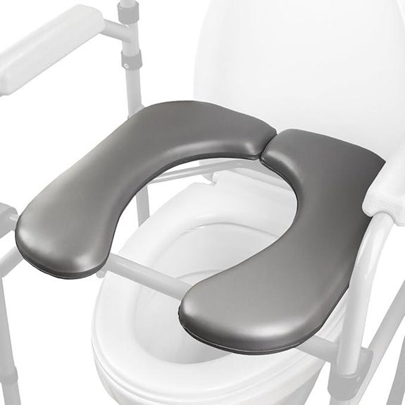 adjustable elderly toilet cushion