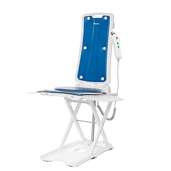 Electric Bath Lift Chair with Adjustable Height