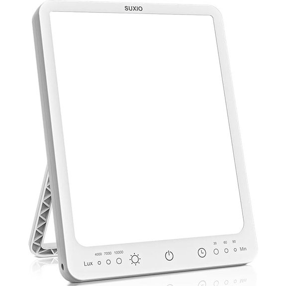 SUXIO Light Therapy Lamp with Adjustable Modes