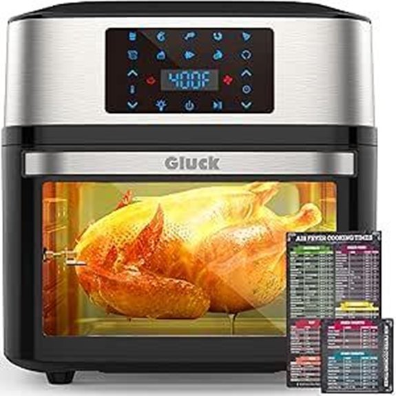 20QT Air Fryer Oven with Rotisserie and Dehydration