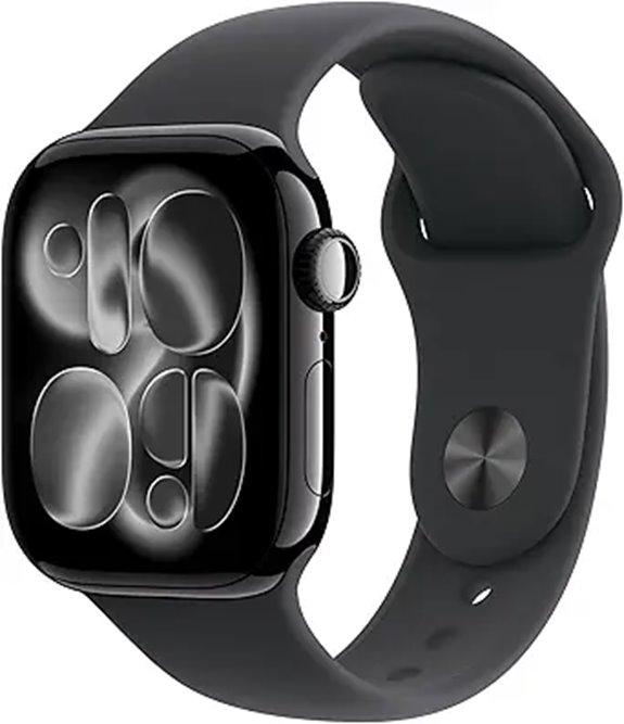 Apple Watch Series 11 GPS 42mm Black Sport Band