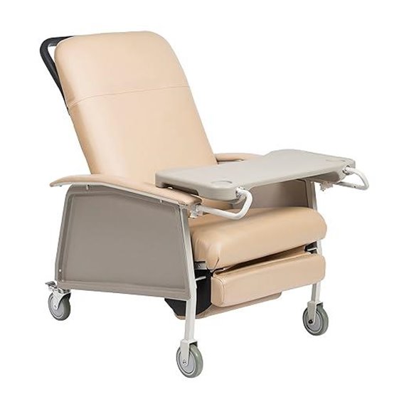 Drive Medical Bariatric Geri Chair with Tray